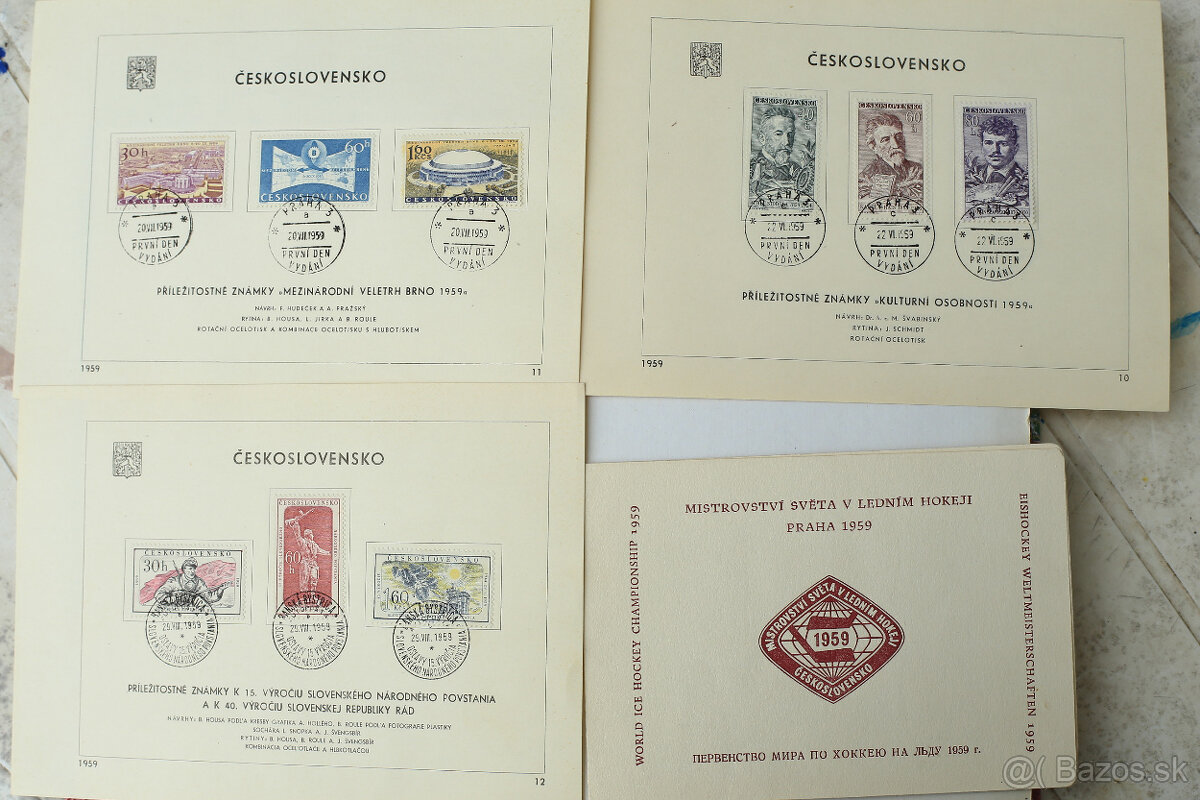 Známky 14 albumov - 19