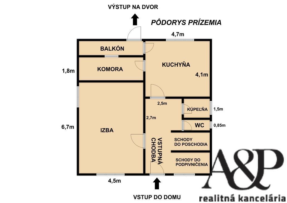 4 IZB. RODINNÝ DOM S GARÁŽOU, POZEMOK 1056M2, ROVENSKO, okr. - 19