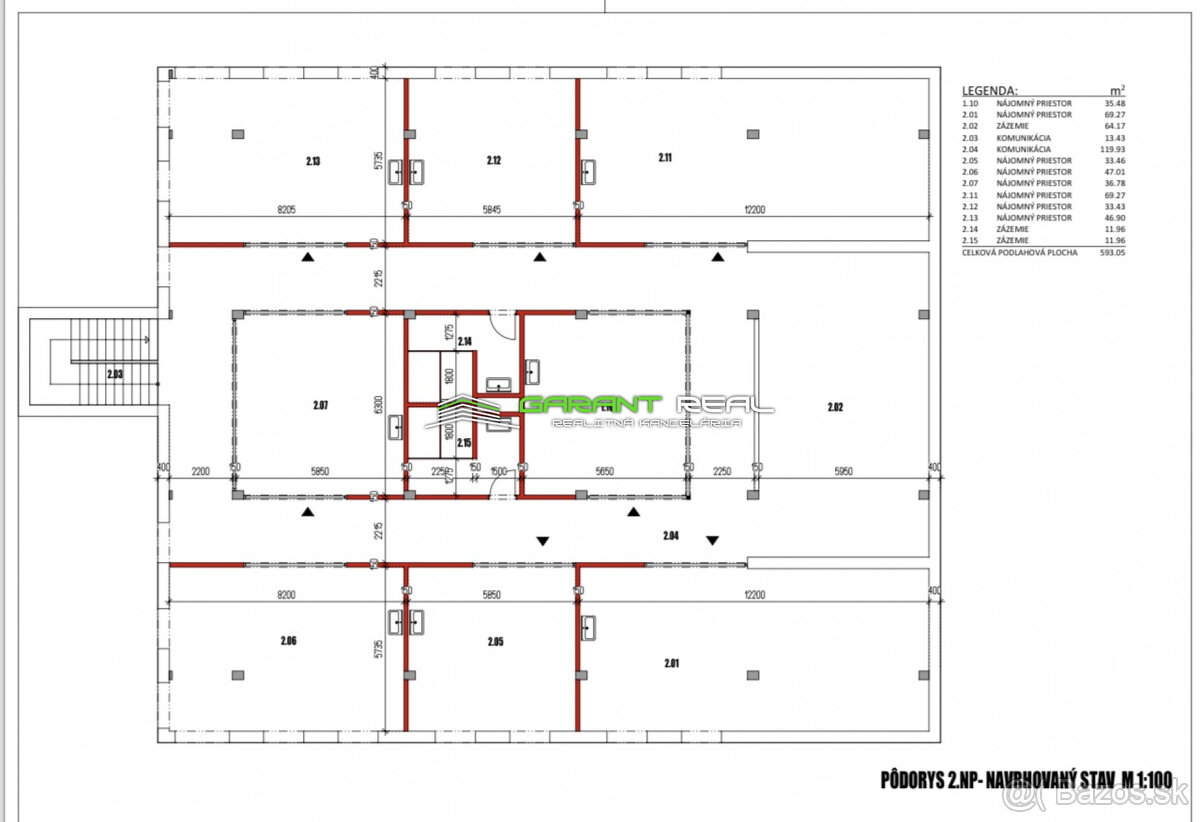 Prenájom Dom služieb, 2000 m2, Prešov, širšie centrum - 19
