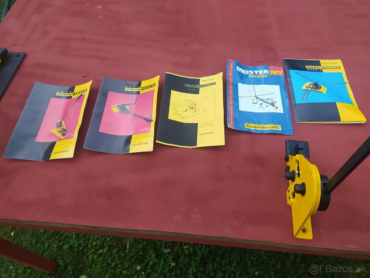 Predám ohýbačky určené na umelecké kováčstvo. - 19