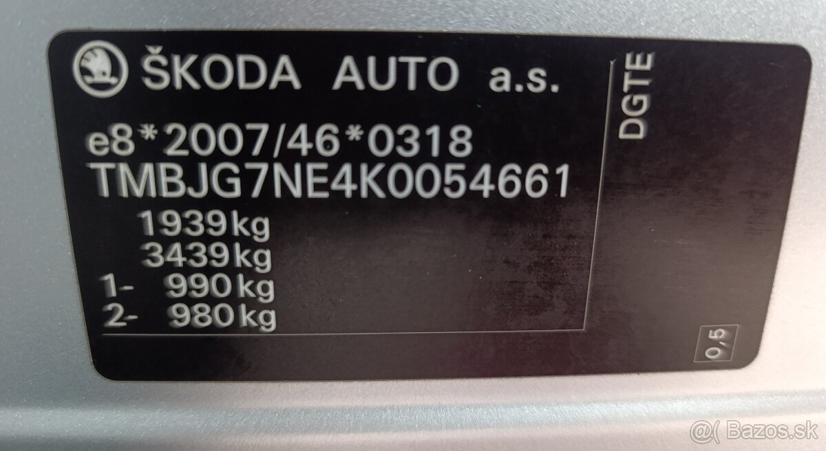 Škoda Octavia 3 Combi, DSG, r.v. 2019 - 19