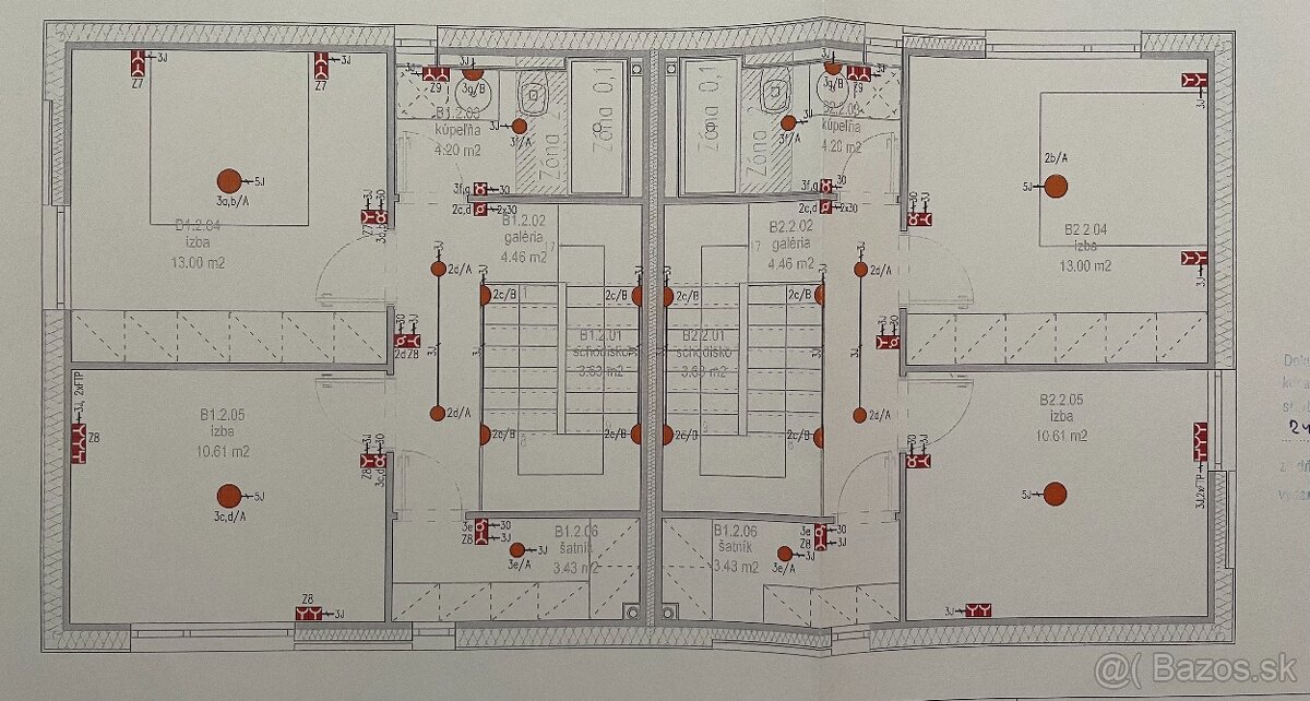 Na predaj novostavba RD s dvomi 3i-bytmi v obci Sokolovce - 19