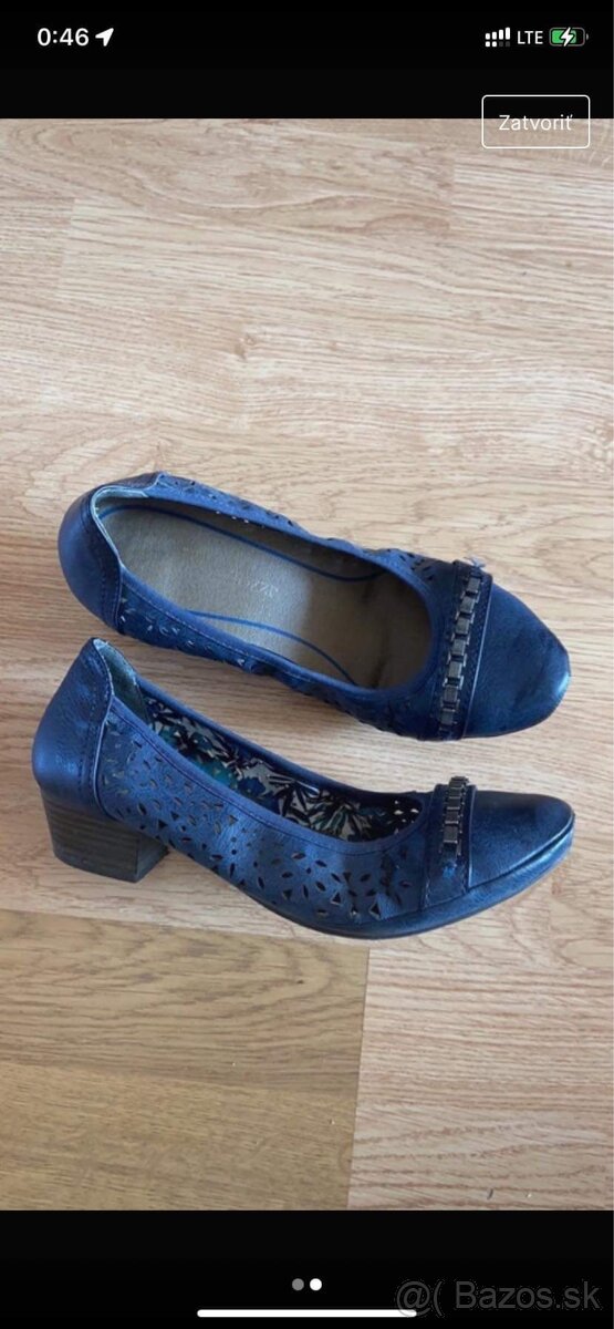 Dámske Lodičky, čižmy, topánky-všetko kožené - 19