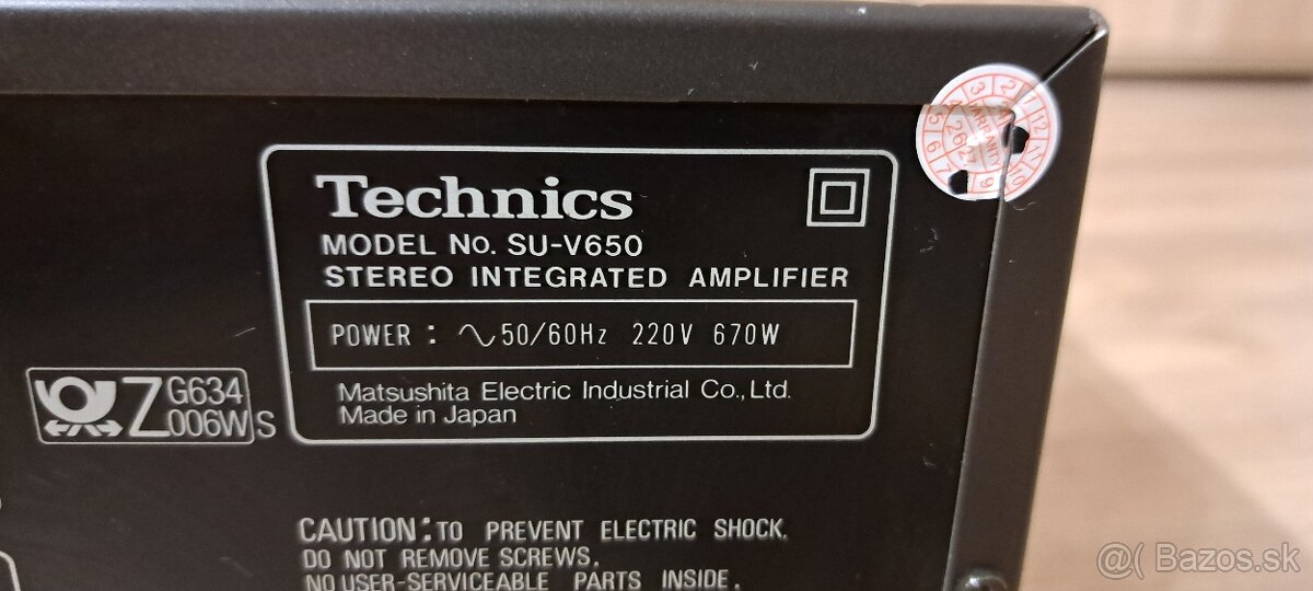 Technics SU - V 650 - 19