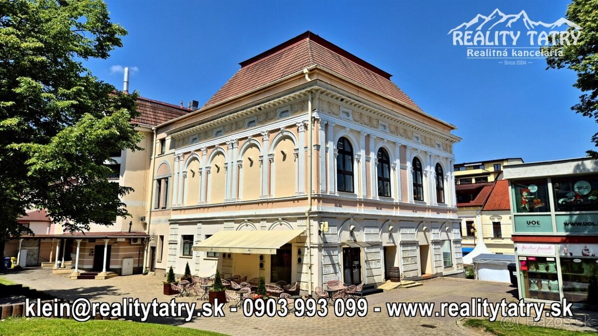 Reštaurácia REDUTA - Jedinečná investičná príležitosť Poprad - 19