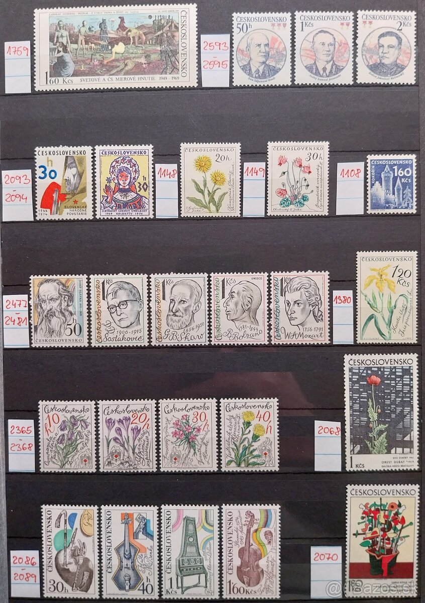 Známky ČESKOSLOVENSKO – 4 - 19