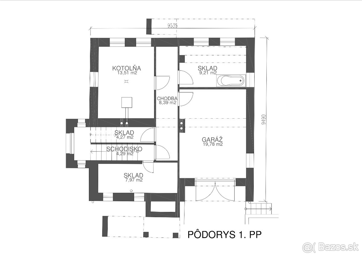 Na predaj rod. dom v NMn/V, časť Horné Samoty - REZERVOVANÉ - 19