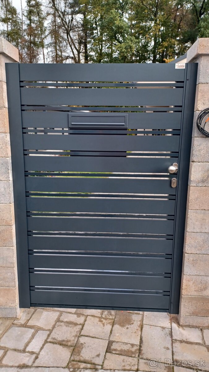 Hliníkové brány - 19