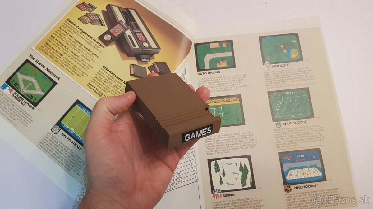 Intellivision multikarta – 130 hier + zoznam, manuál - 19