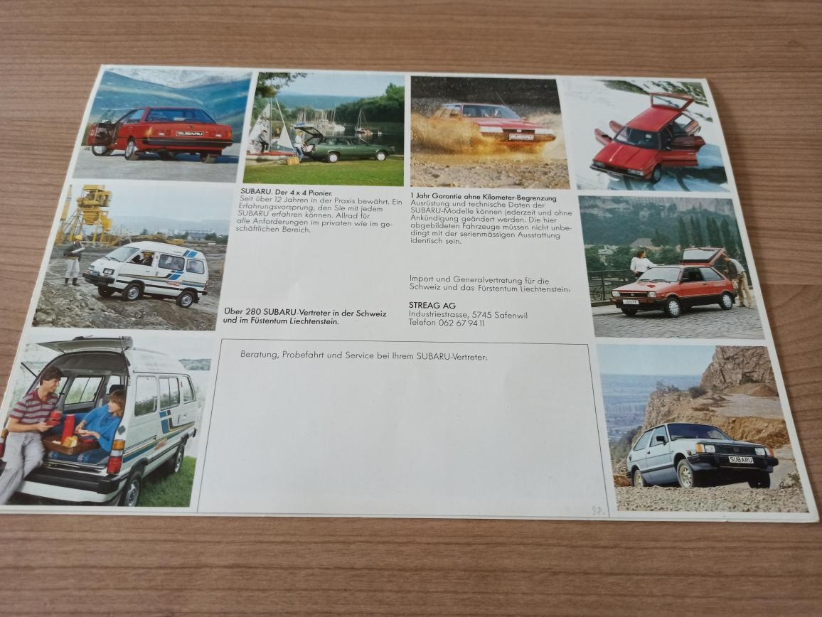 Prospekty Subaru Mazda Toyota Nissan Mitsubishi a další. - 19