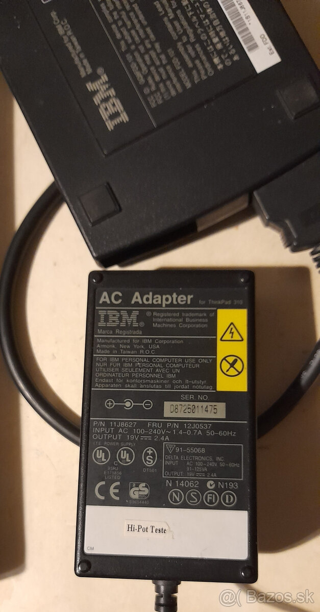 Predám RETRO notebook: IBM ThinkPad Type 2600 - 19