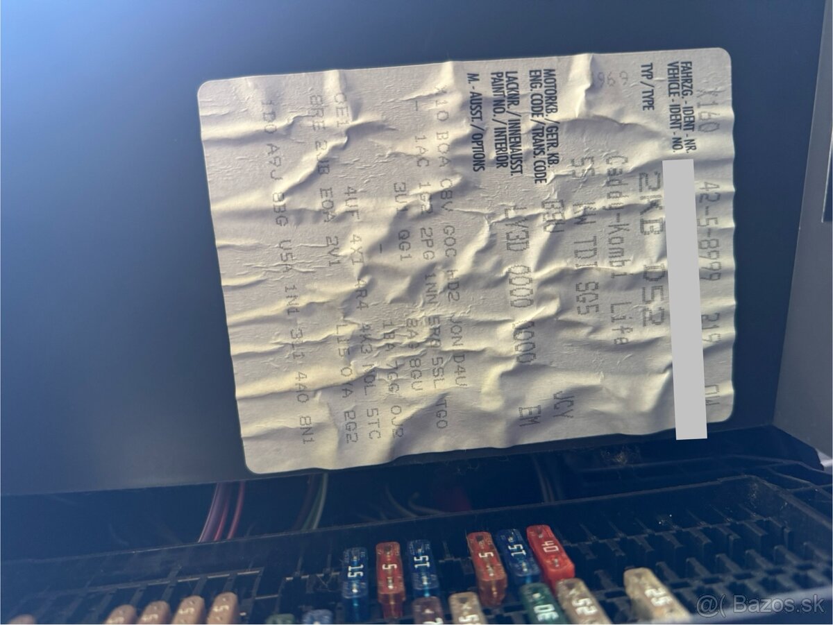 Diely vw caddy LIFE 2009 1.9TDi 55kw - 19