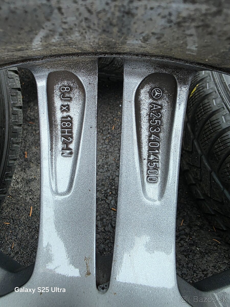 Zimné kolesá Mercedes GLC X253 C253 5x112 r18 235/60 r18 - 19
