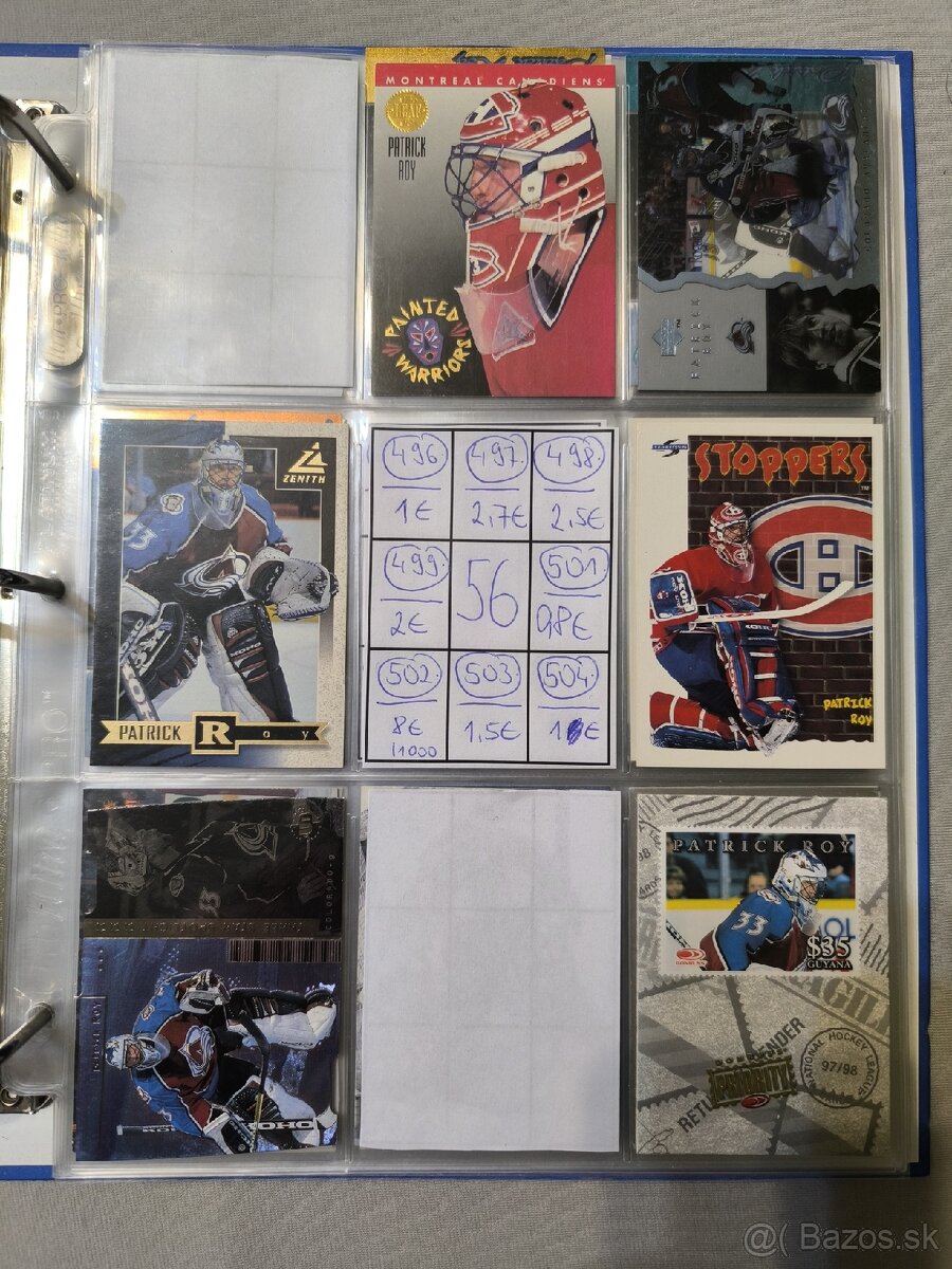 Hokejové kartičky - Patrick Roy 2 - 19