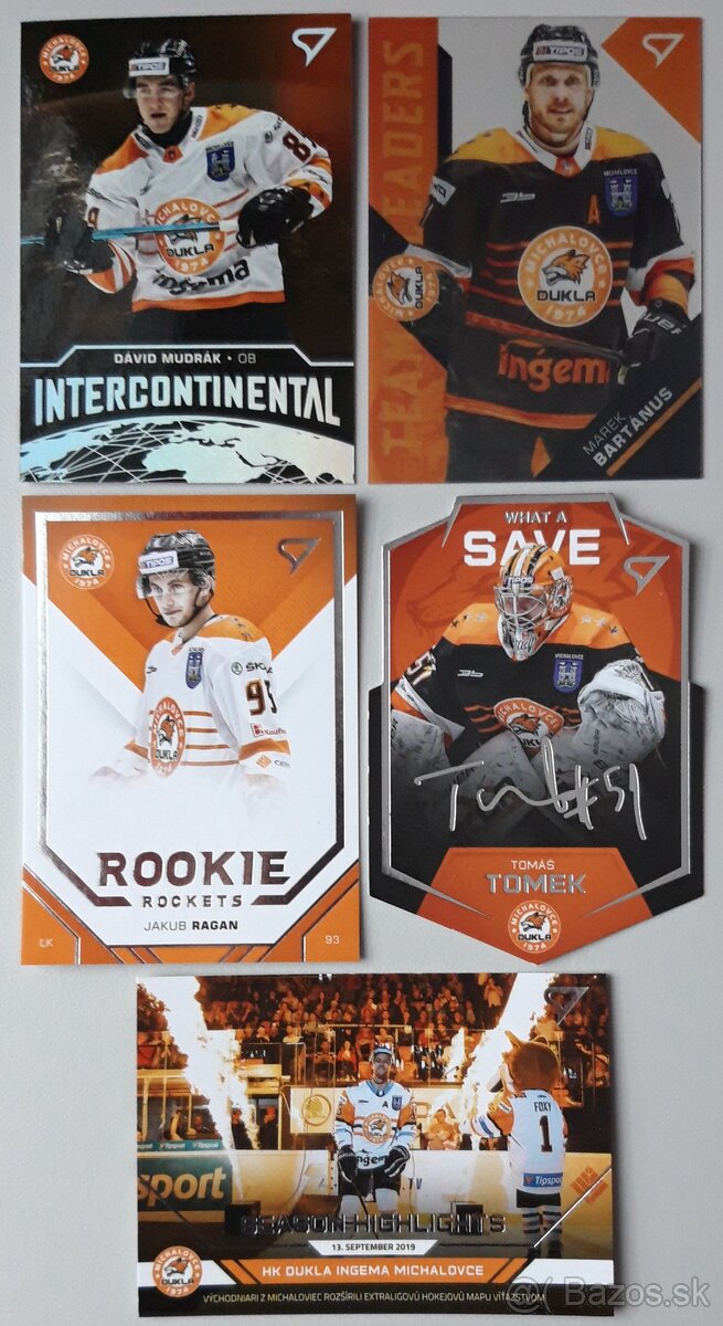 Hokejové kartičky TIPOS EXTRALIGA 24/25 HK DUKLA MICHALOVCE - 19