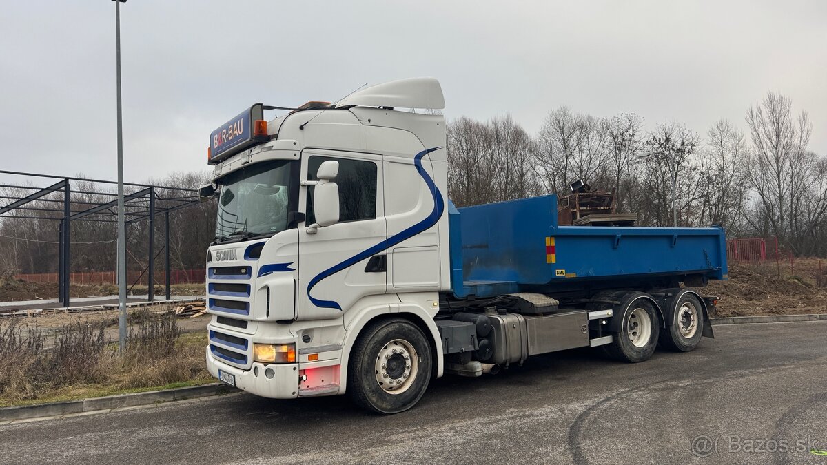 Scania R400 6x2 hakovy nosič konrajnerov SE - 19