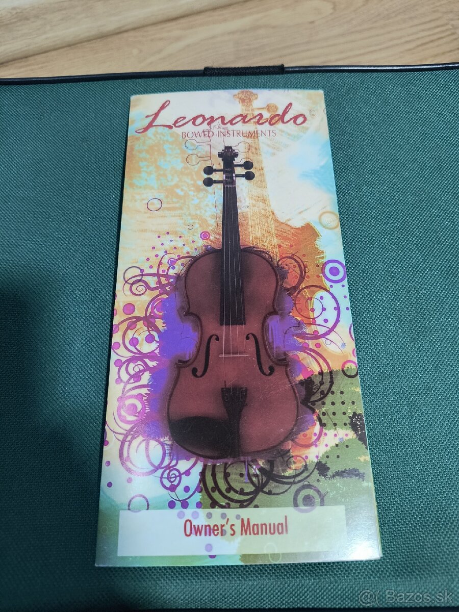 Predám husle Leonardo 4/4 s komplet príslušenstvom - 19