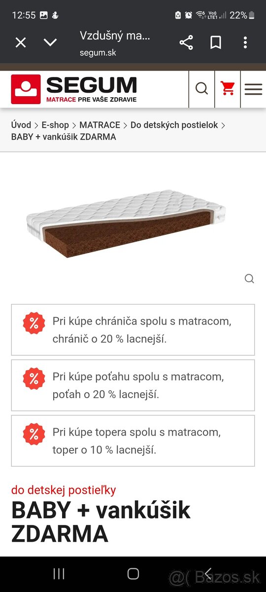 Postielka a komoda Bellamy Lotta sivá - 19