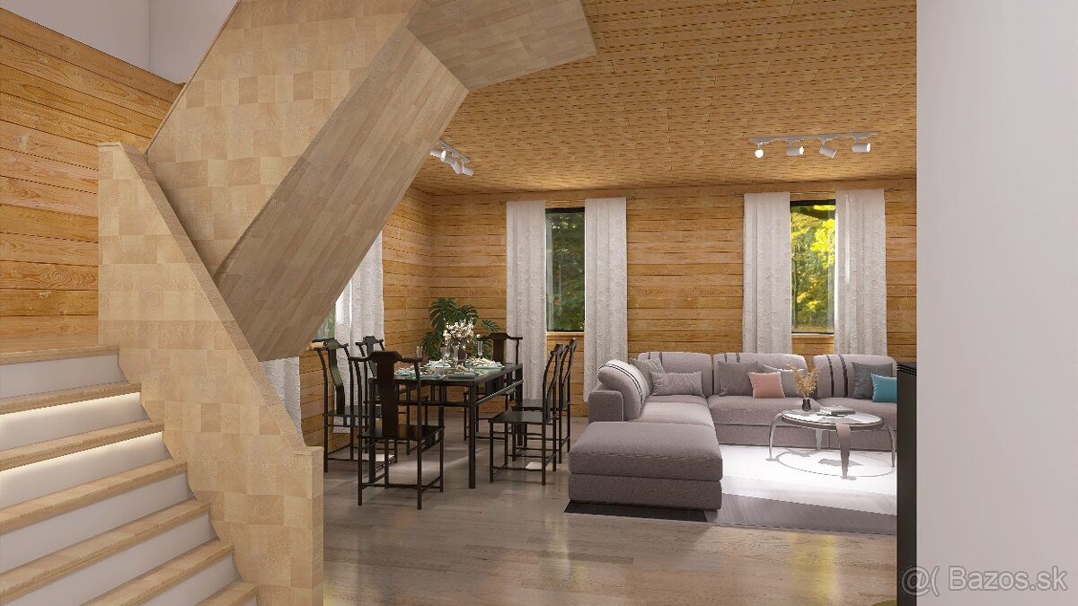 Rekreačná chata novostavba s IS Stará Bystrica - 19