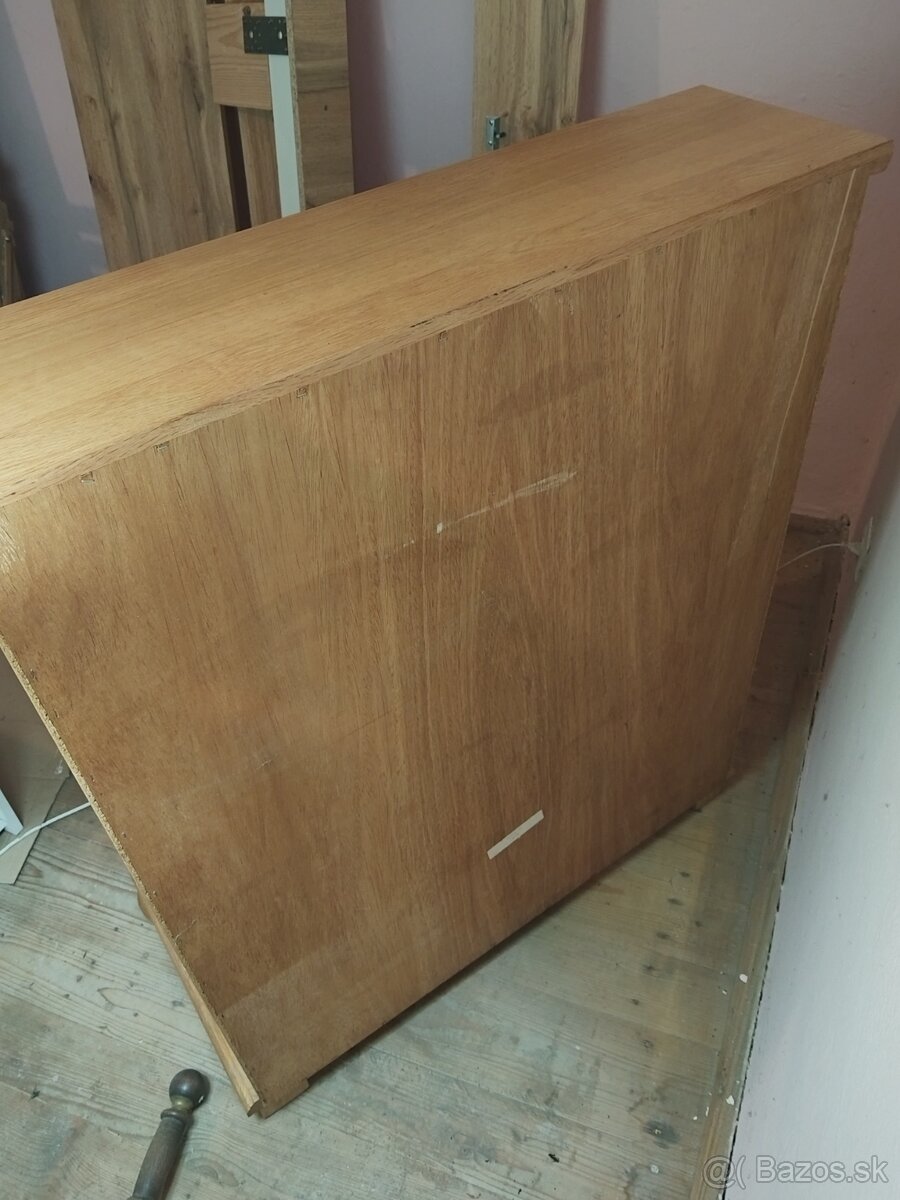 Dubová komoda, holandský nábytok - 19