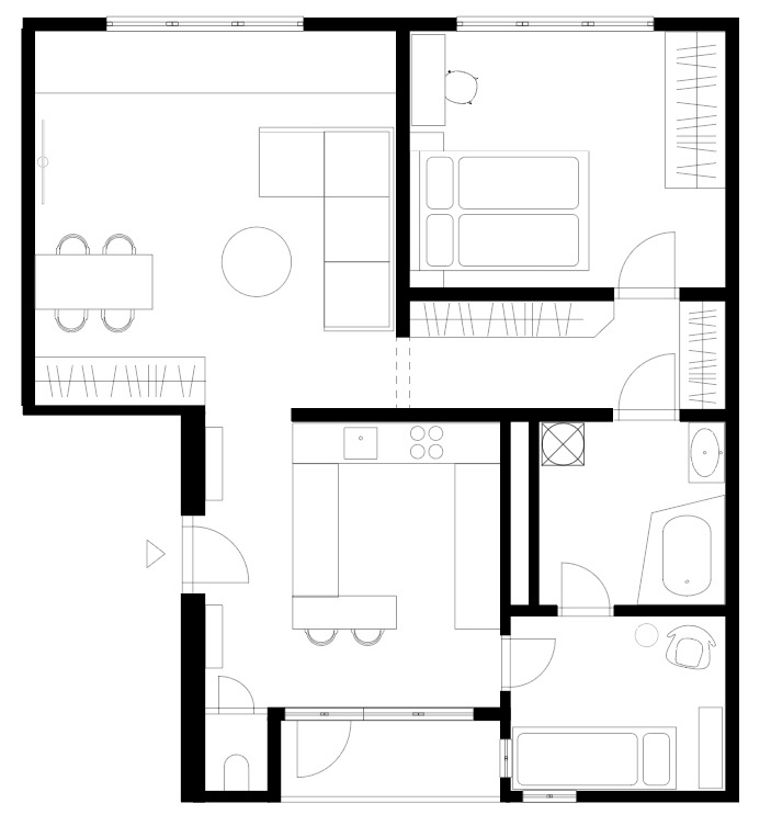 Presvetlený Zrekonštruovaný 3i byt pri Rozhlase - 19