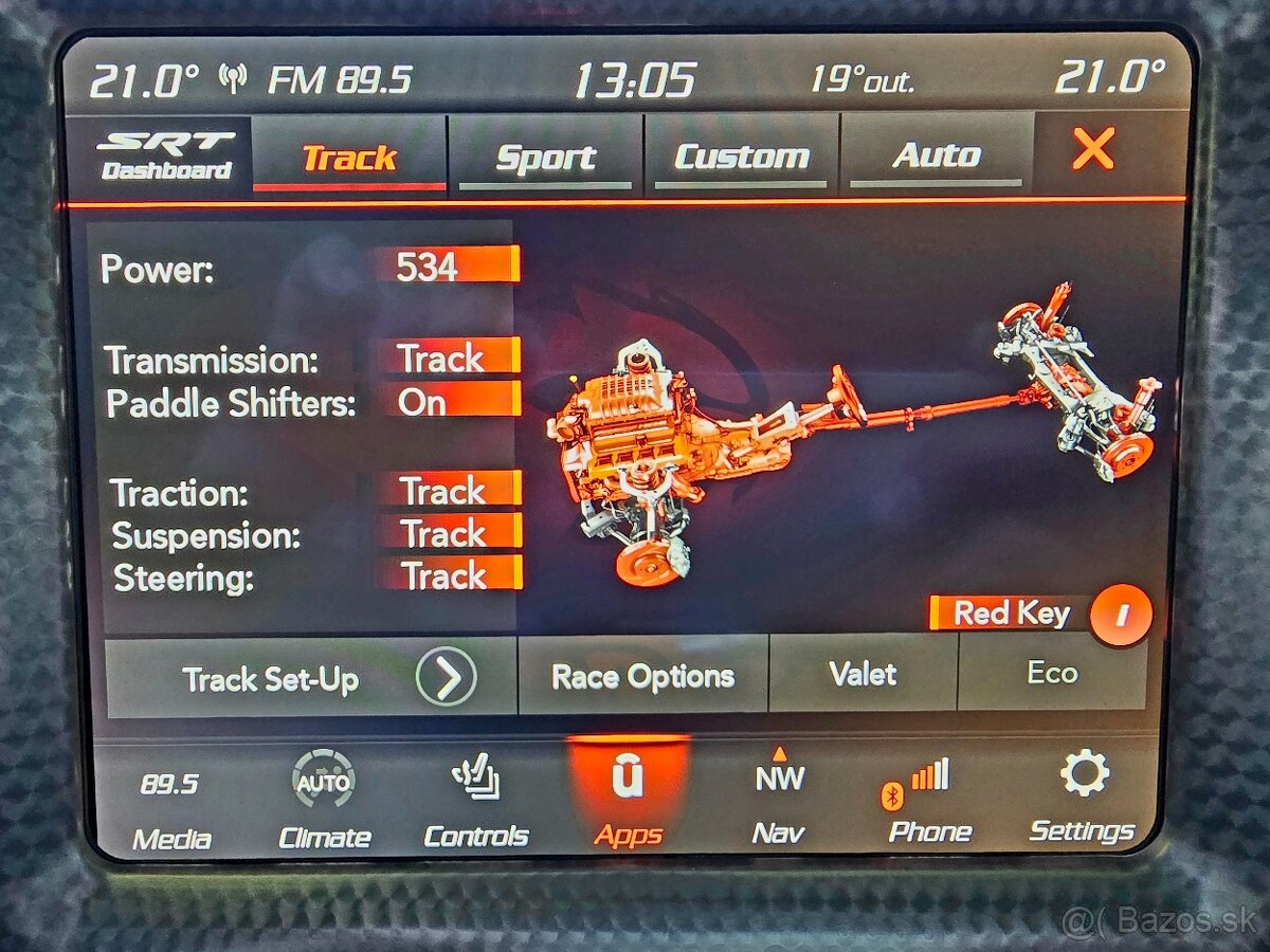 Dodge Challenger 6,2 HELLCAT MAX VÝBAVA, OPOČET DPH - 19