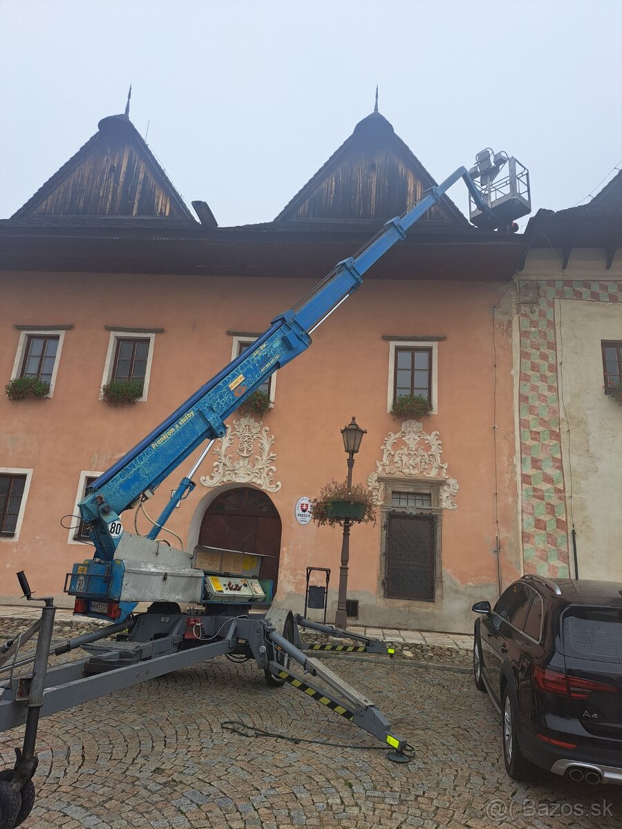 Vysokozdvižna, pracovna,montážna plošina - 19