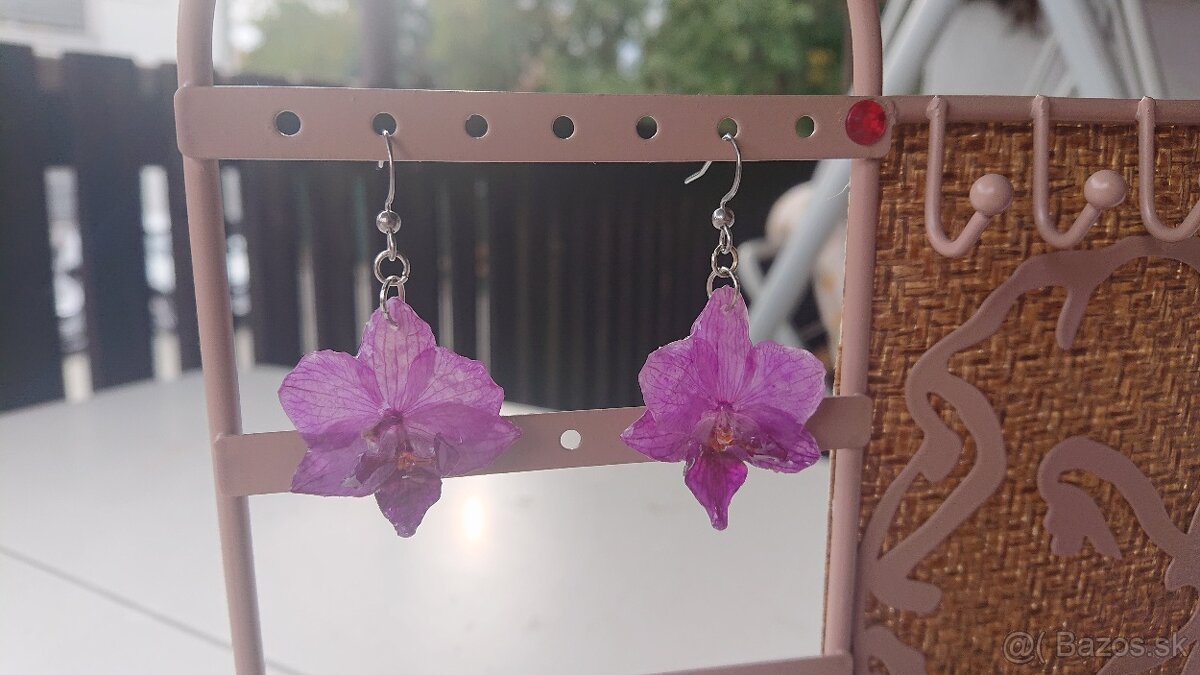 Orchidea náušnice - 19