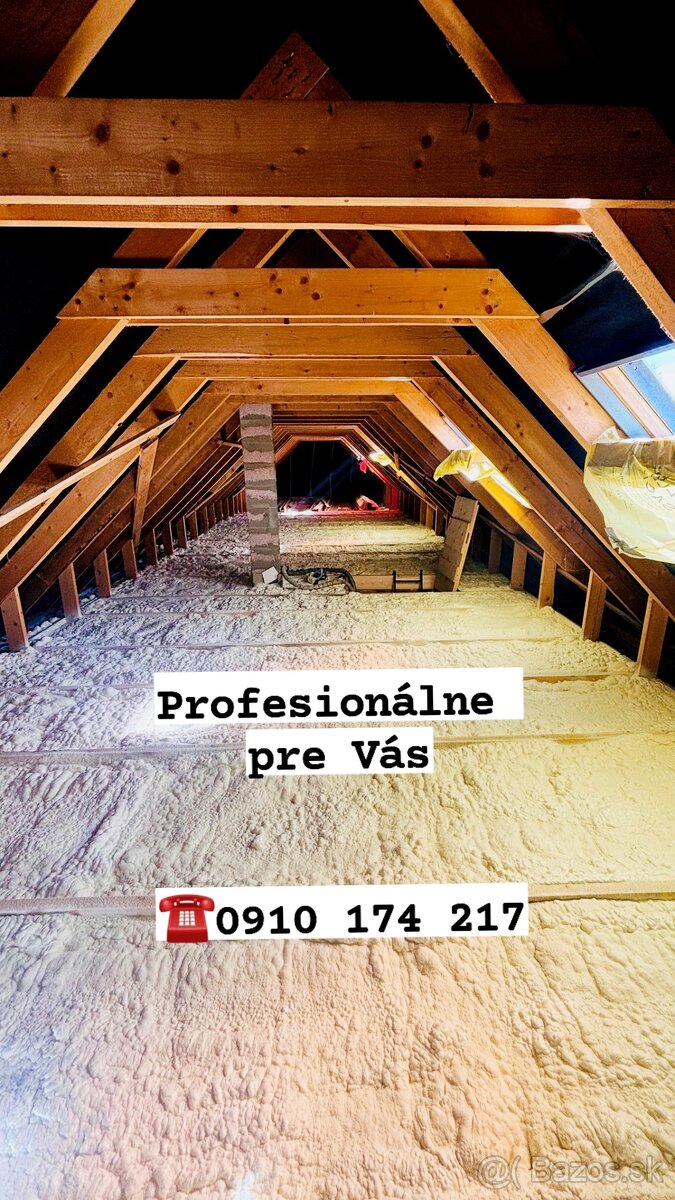 Prémiová striekaná fukaná PUR pena - celé Slovensko - 19