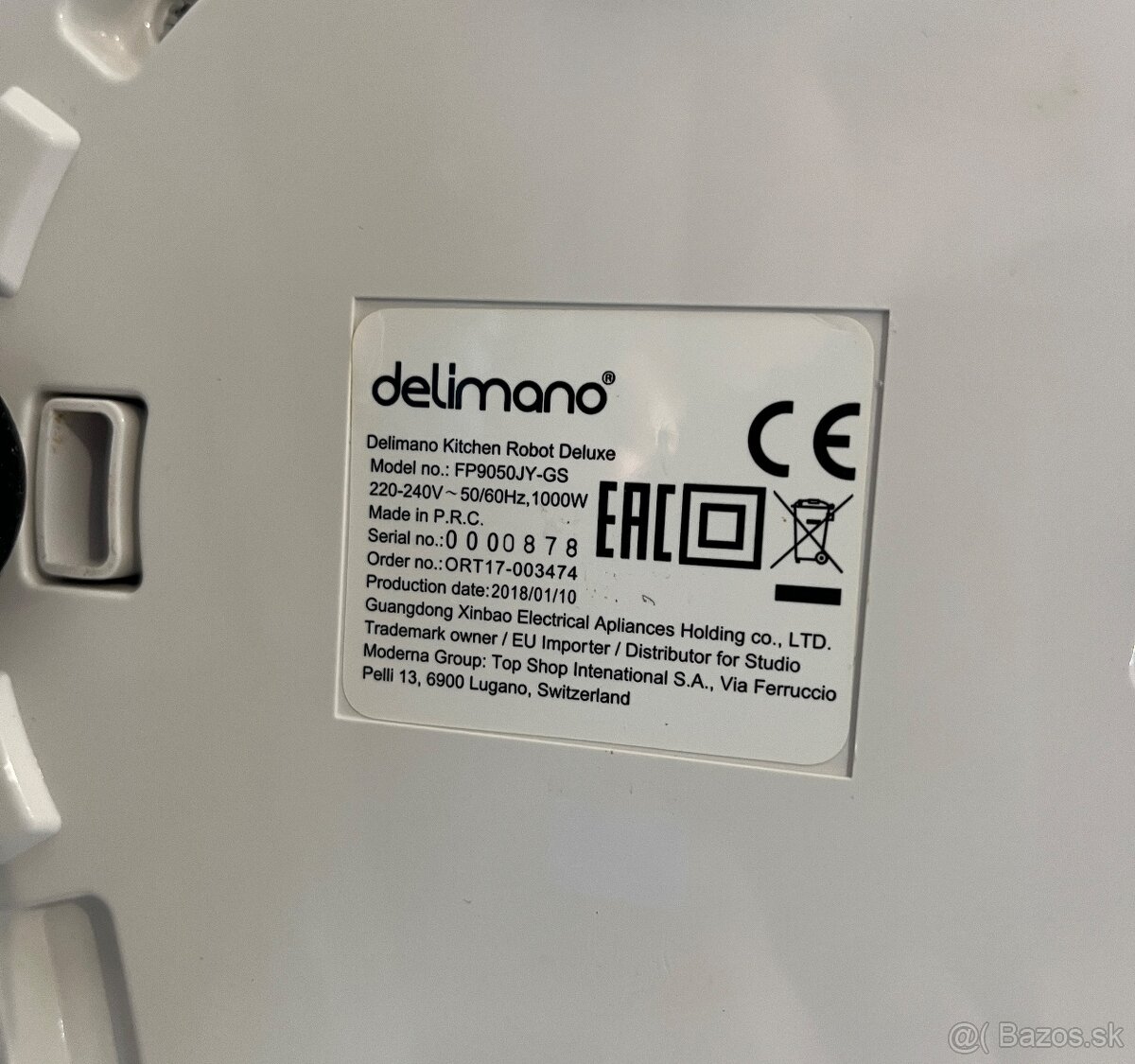 Kuchynský robot Delimano Deluxe set s doplnkami - 19