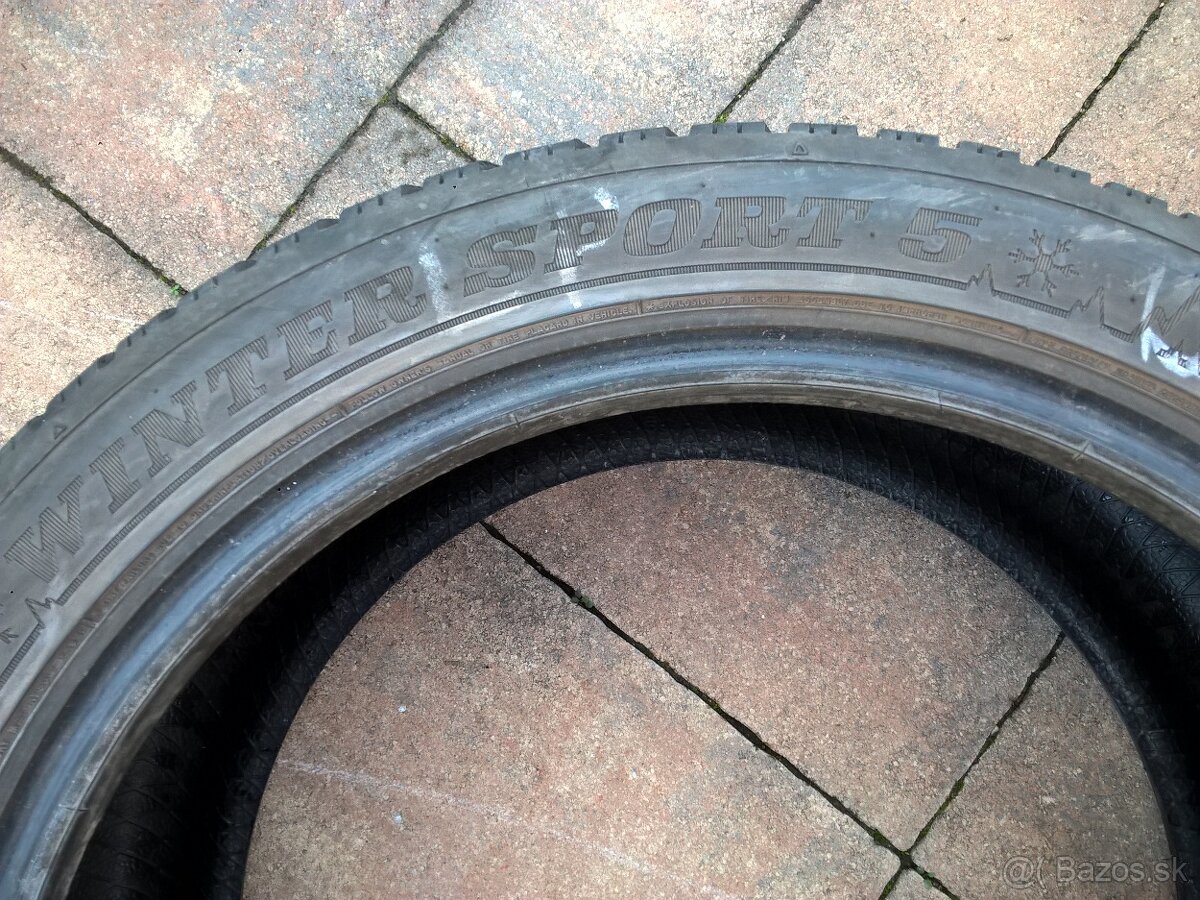 ZIMNÉ 225/45 R17 NOKIAN a DUNLOP cca 7-8 mm UŽ OD 35,-€/kus - 19