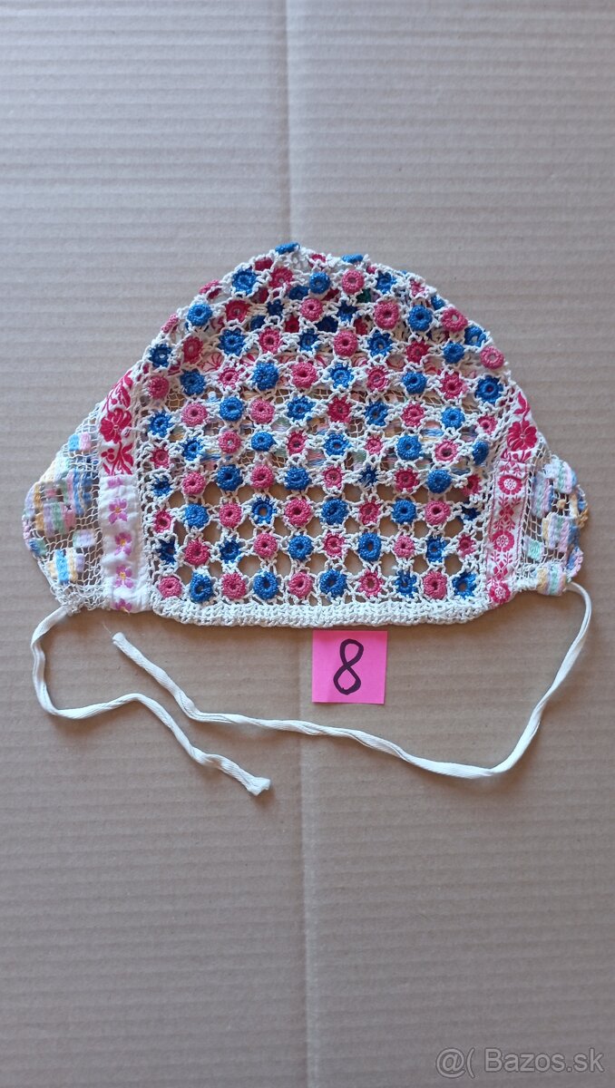 Ľudové čepce... súčasť kroja... - 19