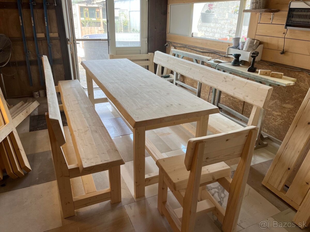 zahradne sedenie z masivu - 19