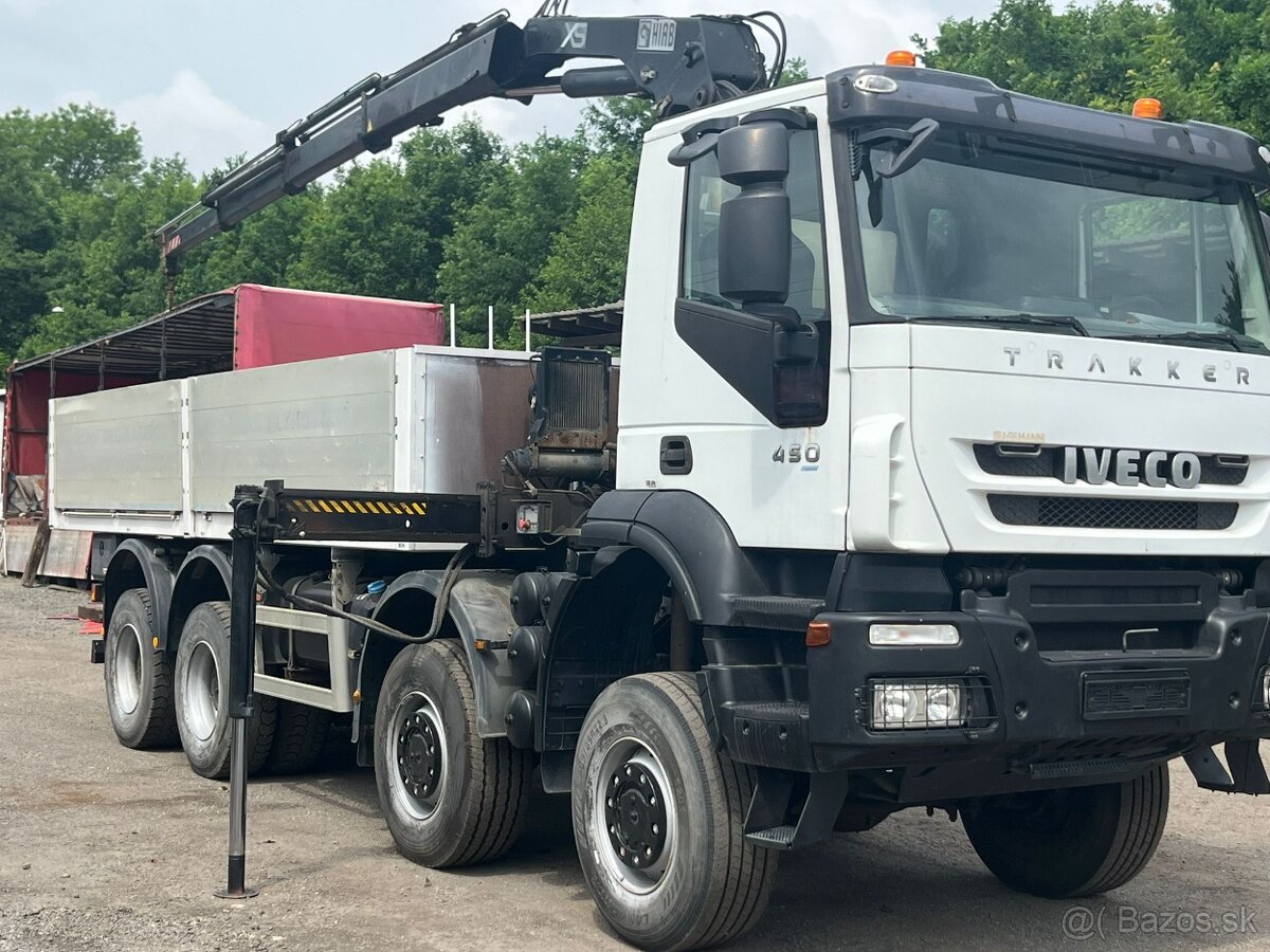 Iveco Trakker 450 8x8 s hr HIAB 144 - 19