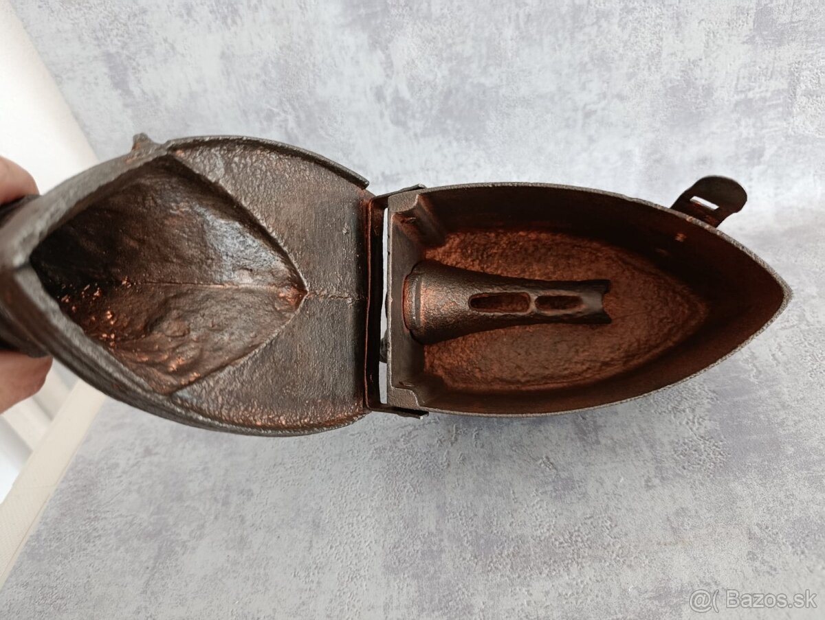 Orig. vzácná atypická žehlička DRAK - do sbírky, muzea - 19