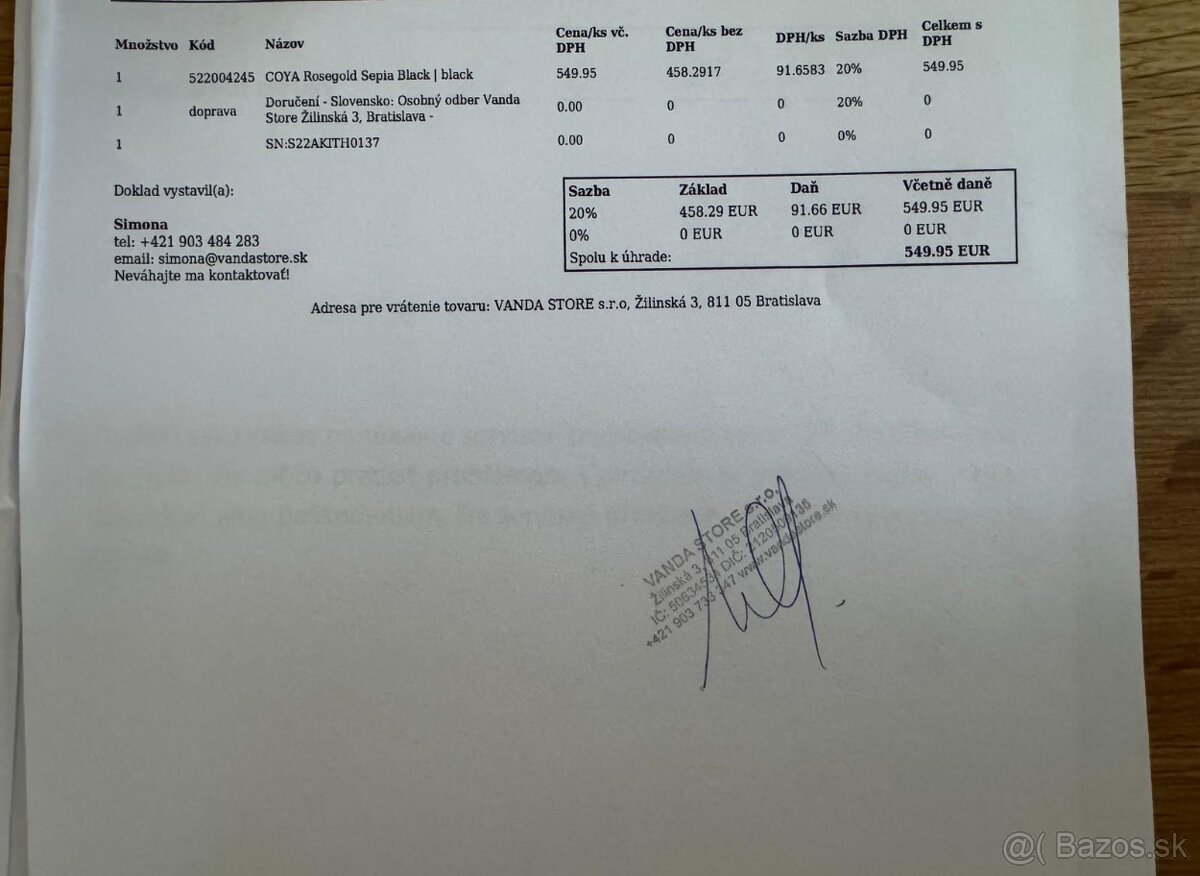 Cybex Platinum Coya Black Matt Rosegold - 19