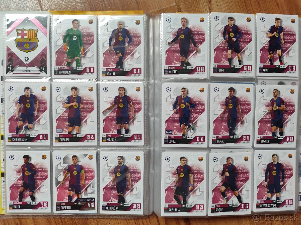 Futbalové kartičky Match Attax 2024/25 - 19