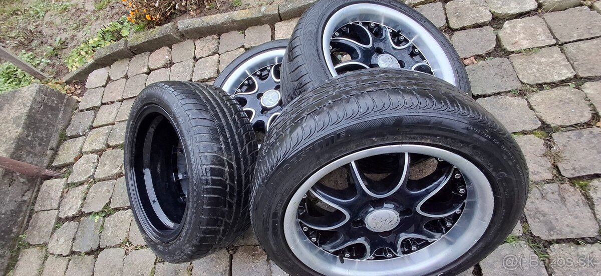 Keskin 4x100 R15 + Bridgestone 195/50R15 - 19