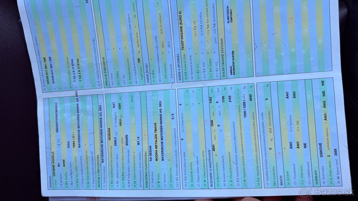 BMW Rad 5 525 xi - 19