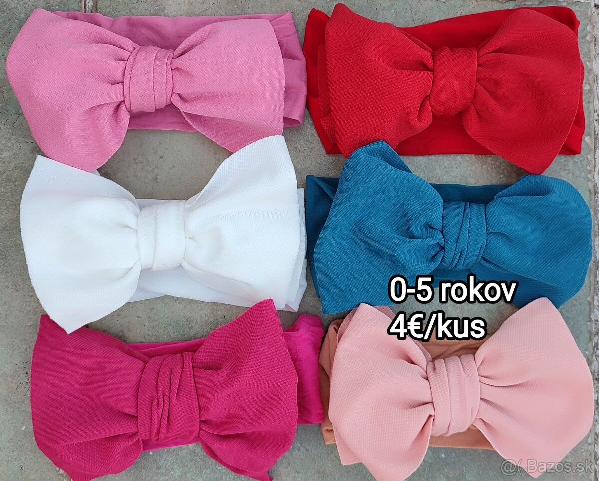 Pružná detská čelenka - 19