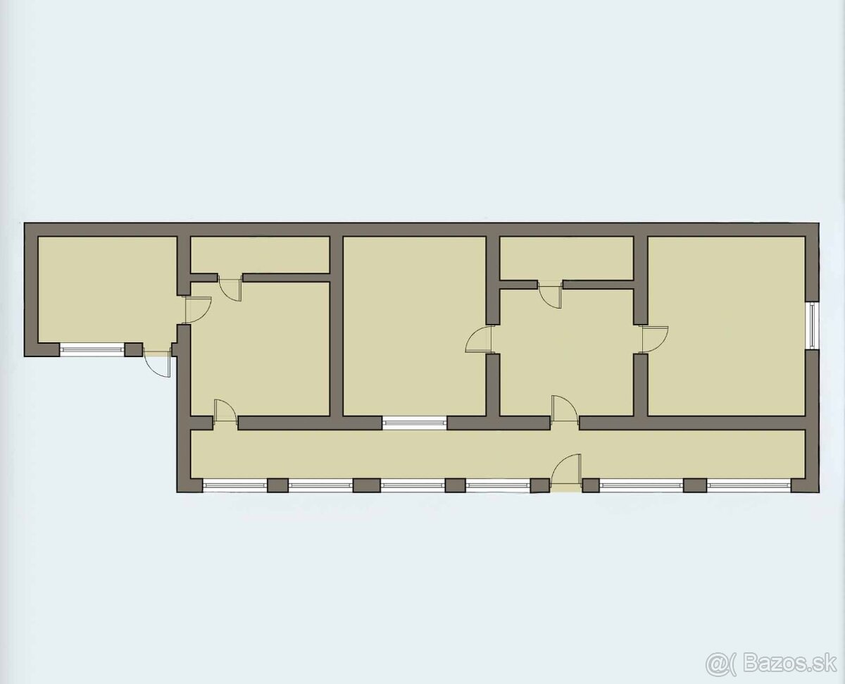 4-izbový rodinný dom v pôvodnom stave - Dolné Saliby - 19