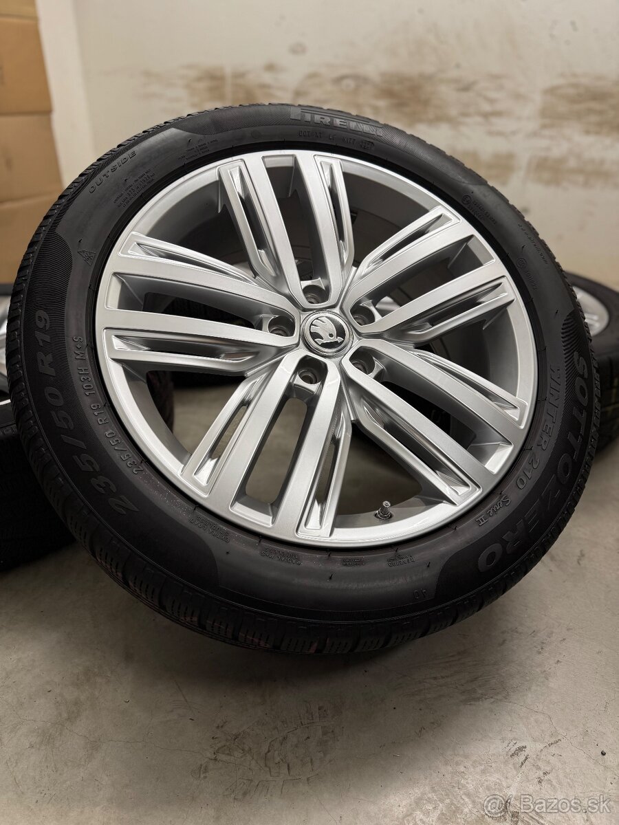 Zimná sada VW Auckland 5x112 R19 , 235/50/19 Tiguan, Kodiaq - 19