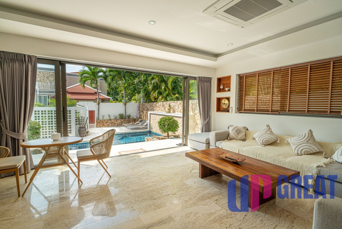 Luxusná 4-izbová vila z travertínu na predaj v Chaweng Noi, - 19