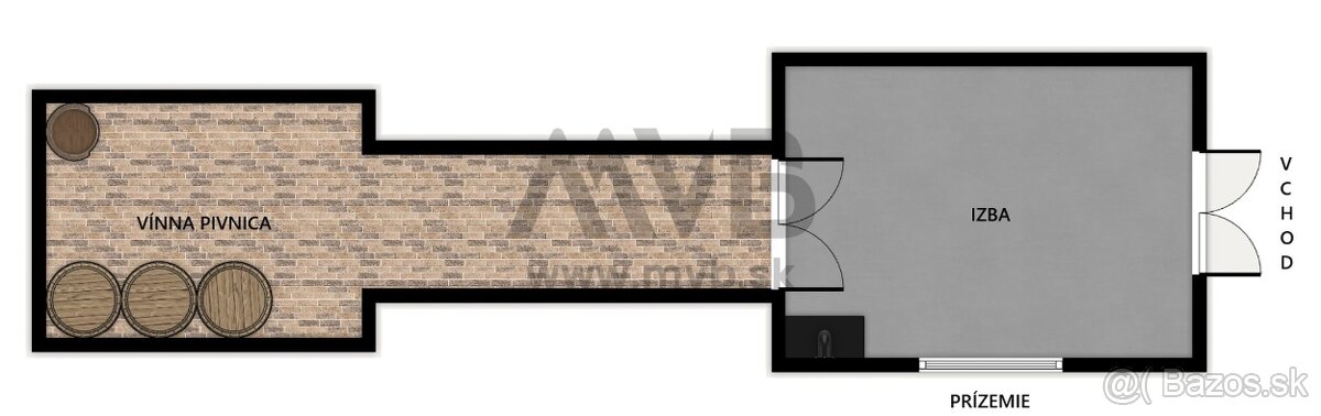 ŠTÝLOVÁ VÍNNA PIVNICA V OBĽÚBENEJ ČASTI - 19