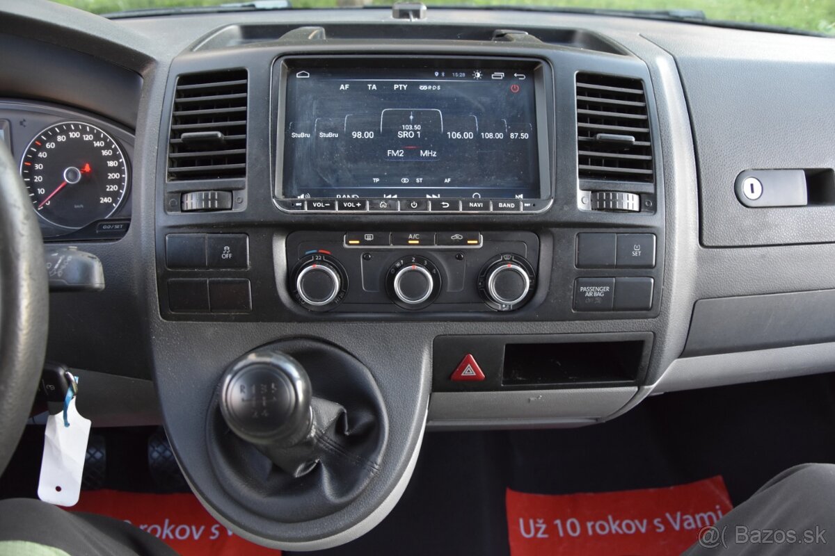 Volkswagen T5 Transporter 2,0TDi, 75kW, M5, 4d. 3.Miestne - 19