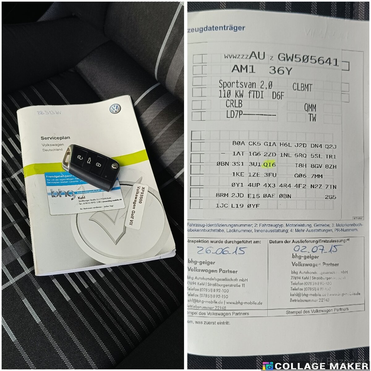 ✳️Volkswagen Golf Sportsvan 2.0 TDI BMT 150k Highline DSG✳️ - 19