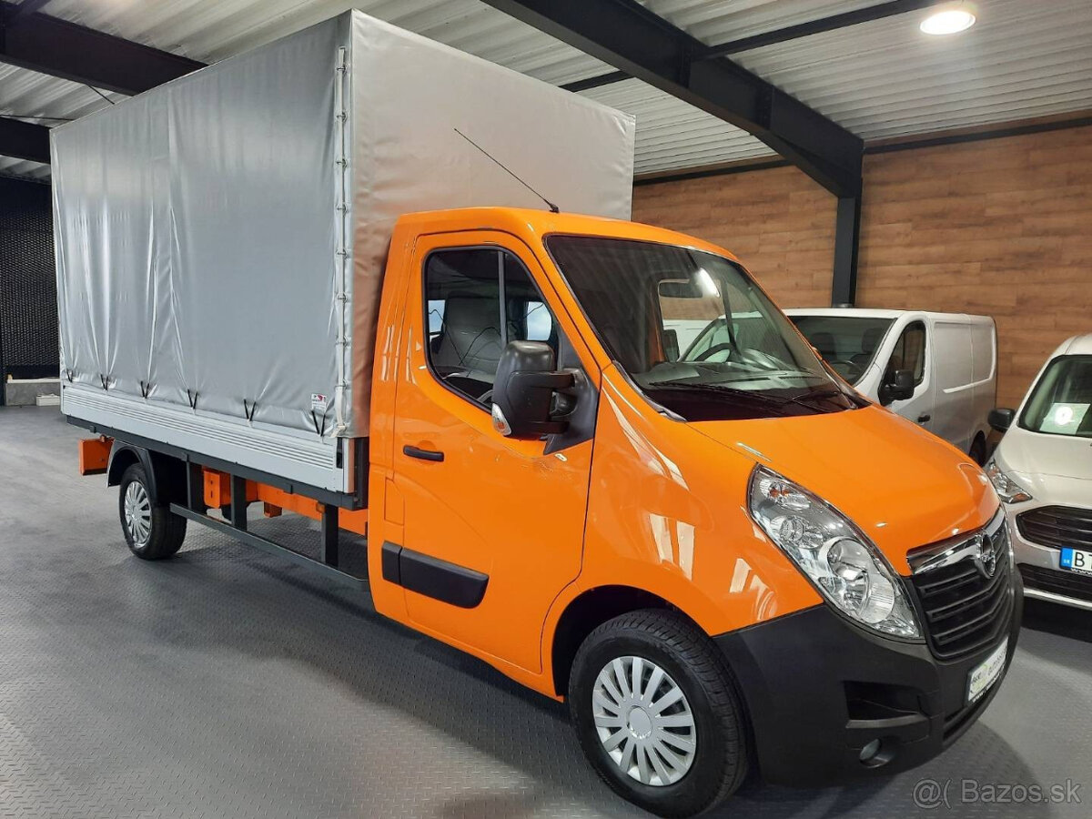 Opel Movano 2,3 CDTi - valník 390 cm len 29.000 km - 19