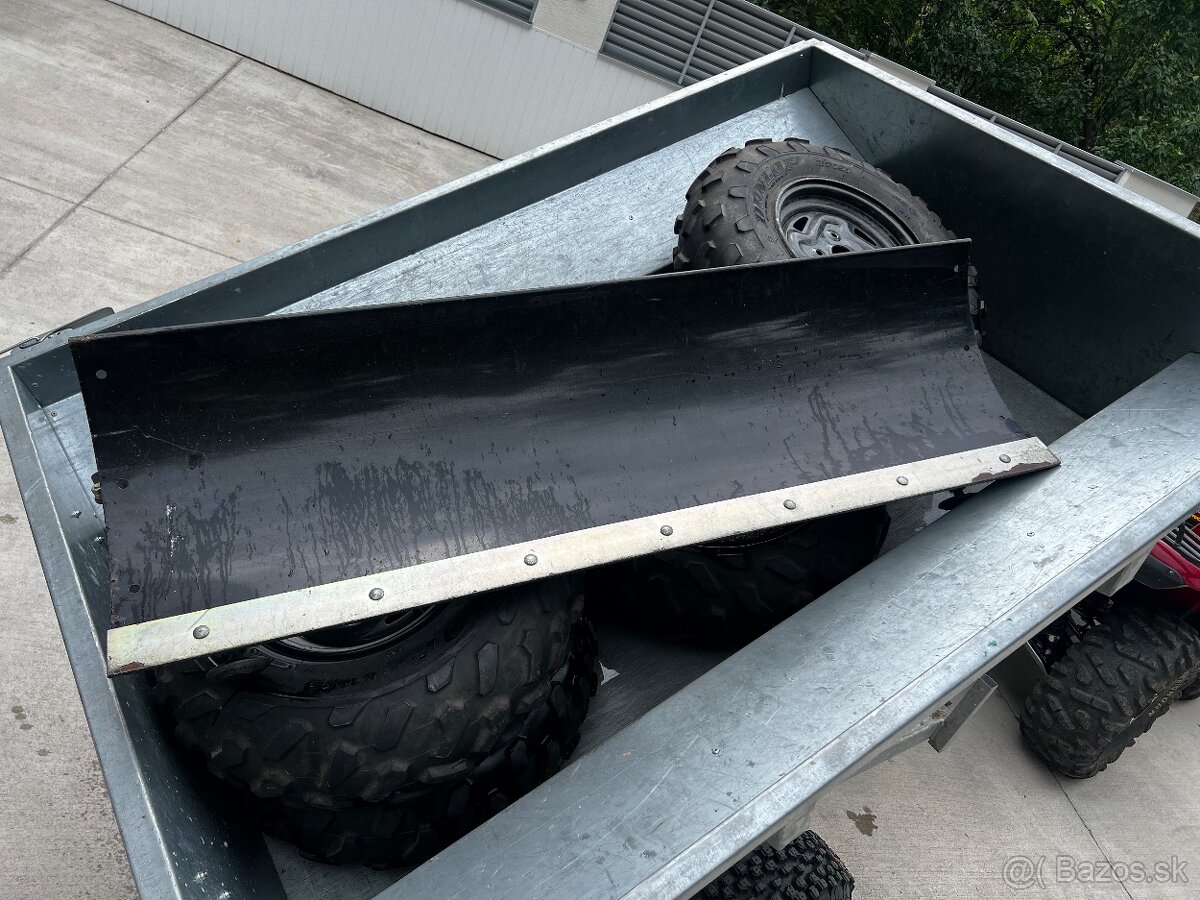 Kawasaki Brute Force 750+Výklopný Vozík+Radlica na sneh - 19