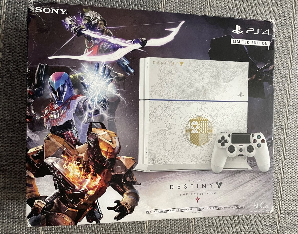 PlayStation 4 Destiny Limited 500GB / soft.: 12.00 - 19