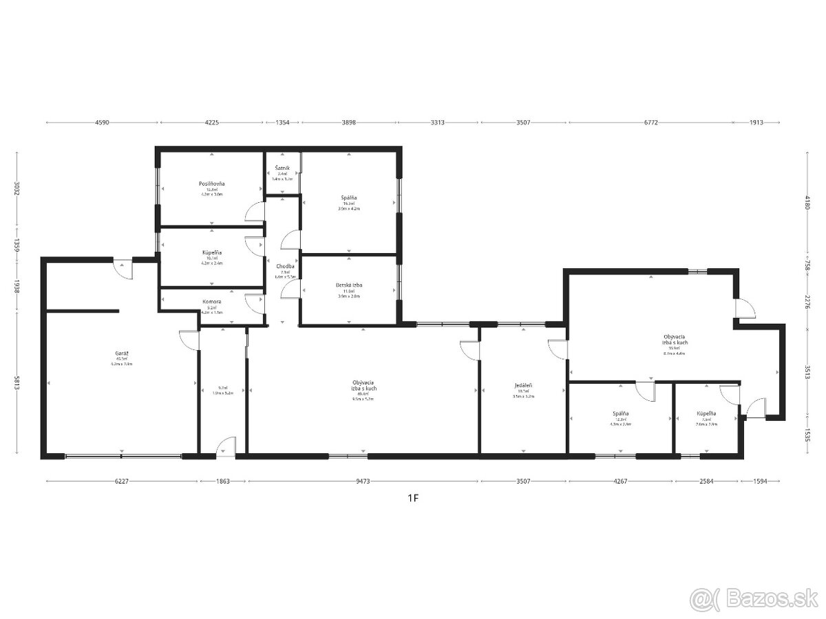 Na predaj 3 generačný RD Most pri Bratislave časť Studené - 19